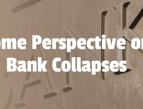 Some Perspective on Bank Collapses